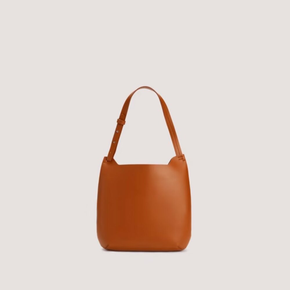 Everlane The Cactus Leather Hobo Bag in Dark Honey Perfect Condition
